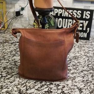 Leather Coach purse